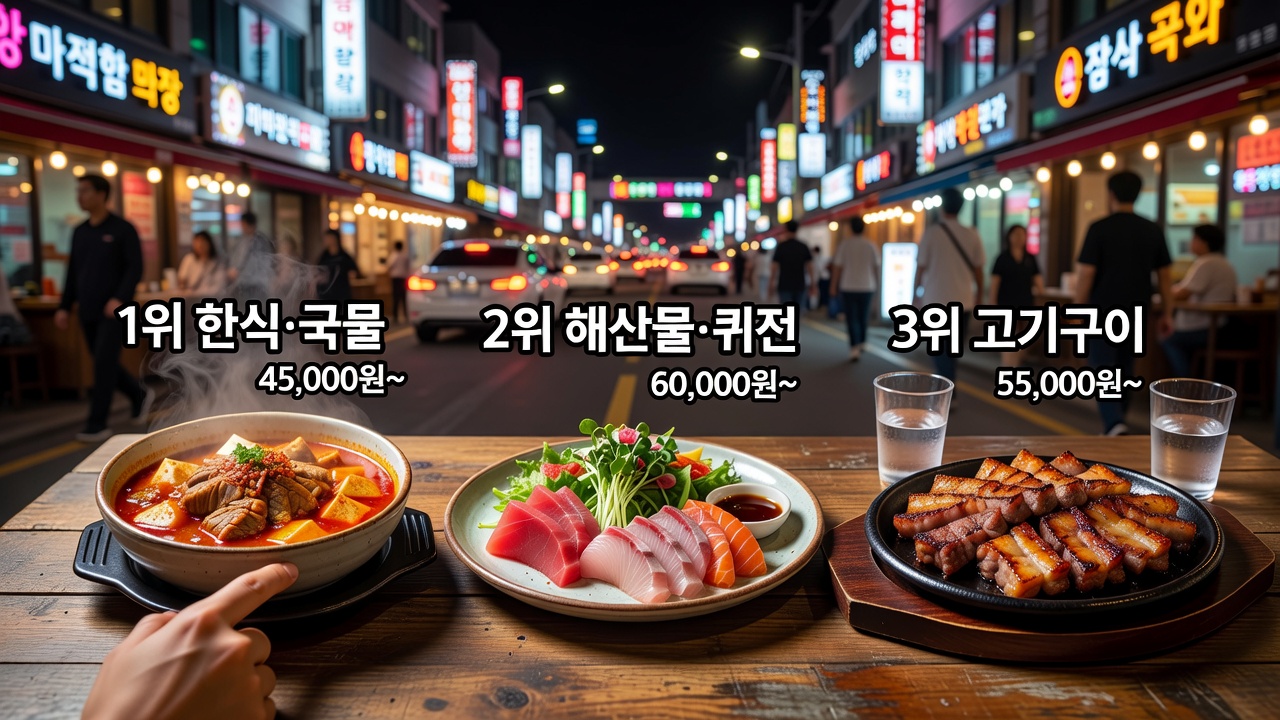 부산 서면 저녁 맛집 코스 3선
