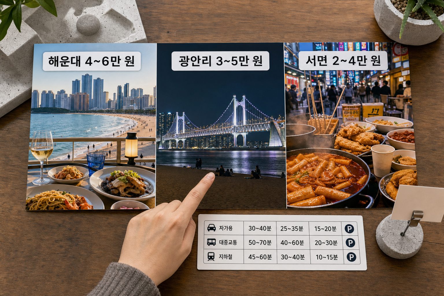 부산 코스 추천: 데이트에 최적화된 부산 맛집 동선 가이드