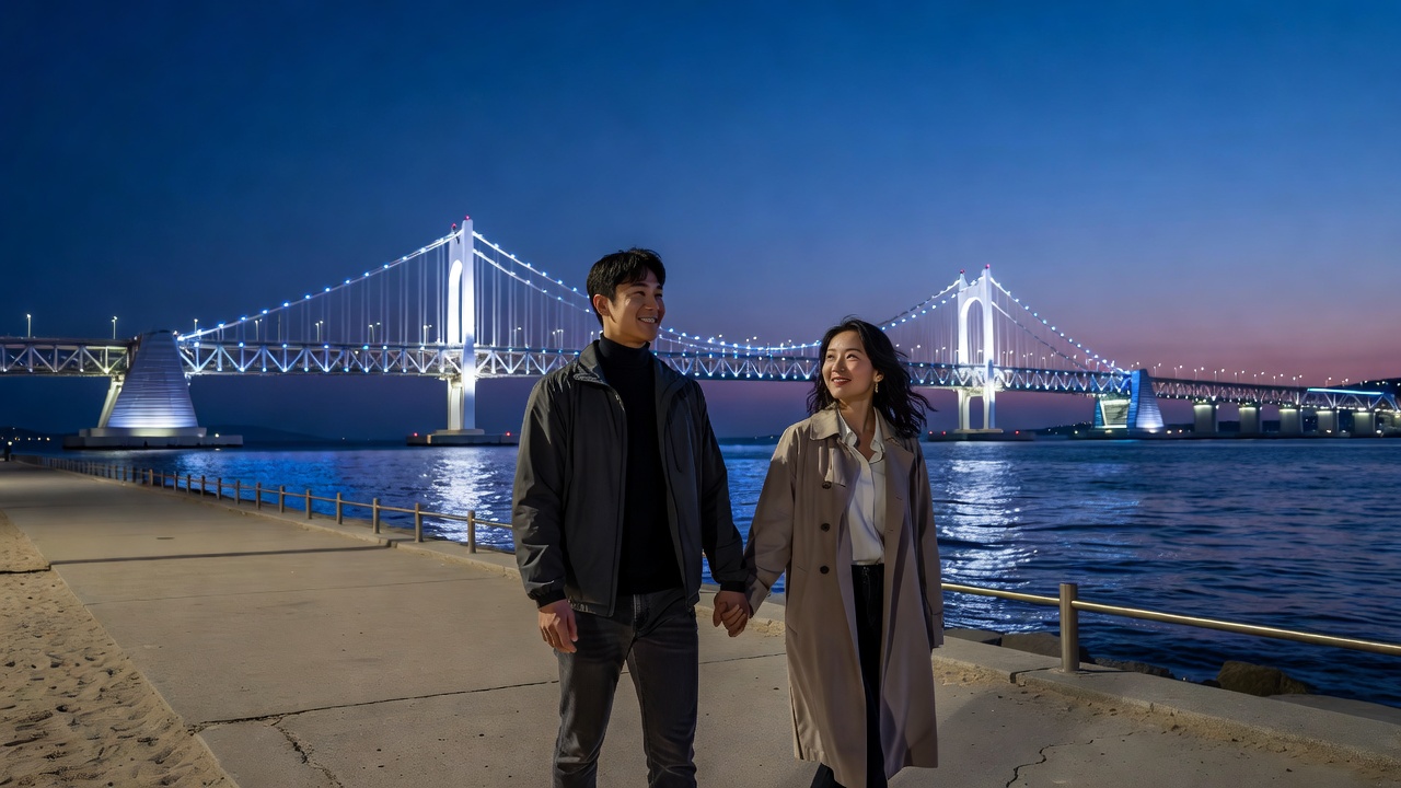 부산 광안리 코스: 광안대교 야경 즐기는 저녁 데이트 동선 추천